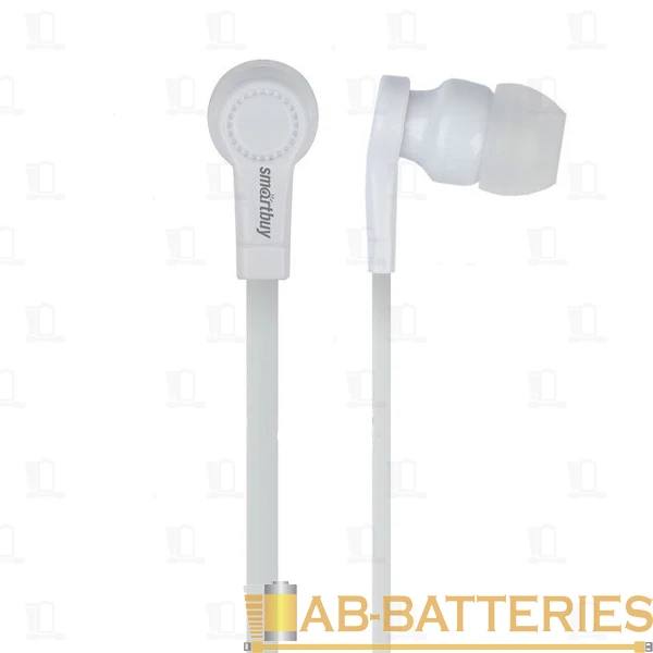 Наушники внутриканальные Smartbuy BANG белый с защитным кофром (1/100)