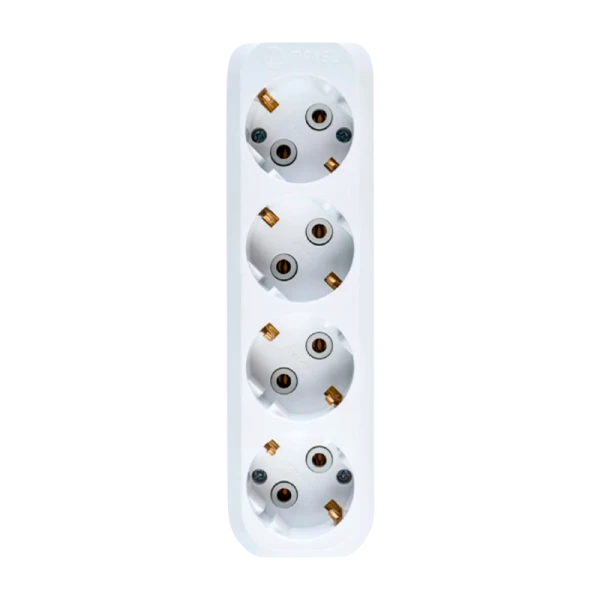 Колодка Makel 4р.С/З белый MGP151 (1/20)