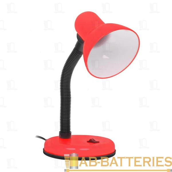 Светильник настольный Старт CT02 40W 220V E27 на основании красный (1/30)