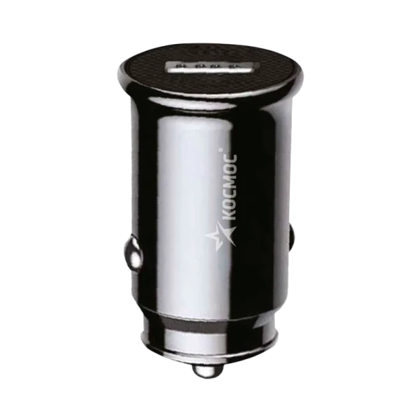 Автомобильное З/У Космос USB 3.0A 18W черный (1/40/80)
