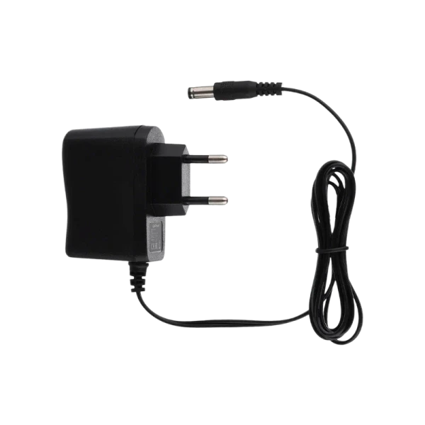 Блок питания GoPower 500mA 9V 5,5x2,5/12мм нестабилизированный отрицательная полярность (1/100)