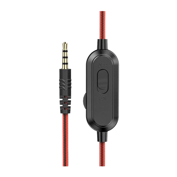 Наушники полноразмерные HOCO W103 с микр. красный (1/40)