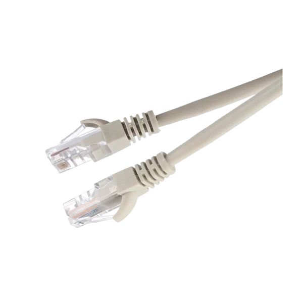 Патч-корд GoPower RJ-45 (m)-RJ-45 (m) 5.0м кат.5е ПВХ 26AWG CCA серый Premium Zip-Lock c подвесом