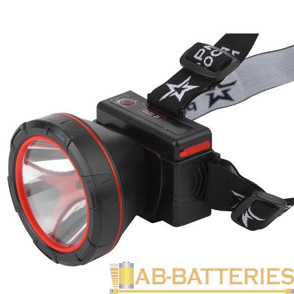 Фонарь налобный ЭРА GA-803 АРМИЯ РОССИИ 5W COB от аккумулятора черный (1/30/90)