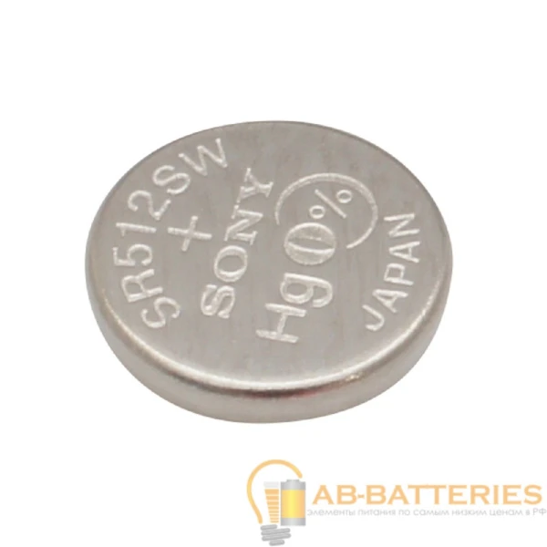 Батарейка Sony 335 (SR512SW) BL1 Silver Oxide 1.55V (10/100/1000)