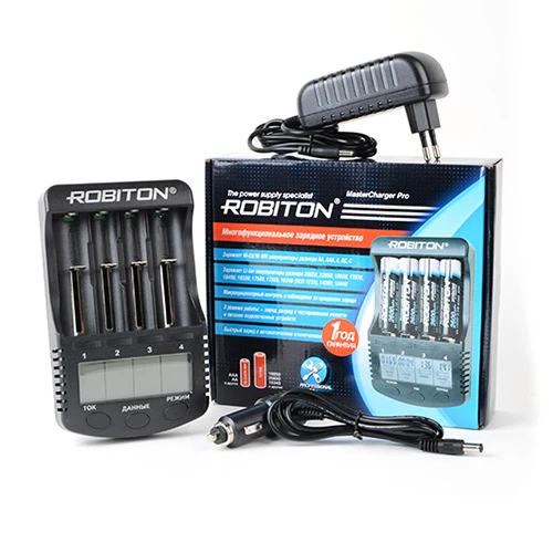 Зарядное устройство ROBITON MasterCharger Pro с дисплеем (1/20)