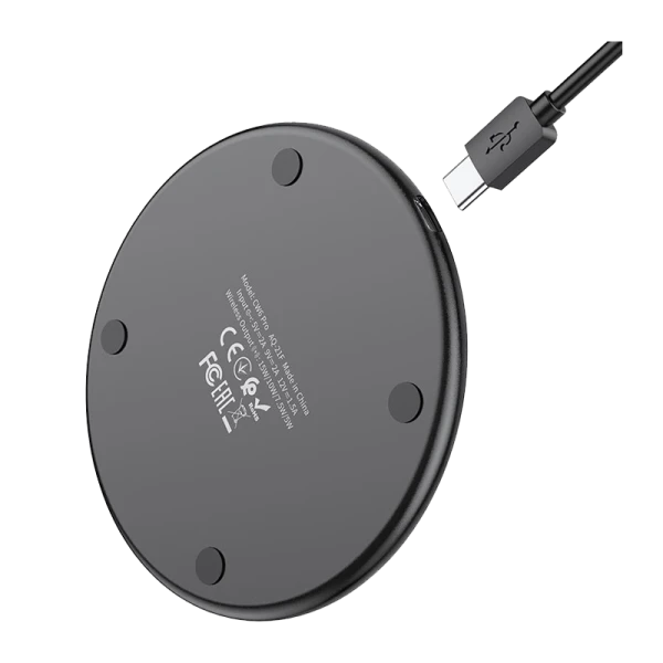 Беспроводное З/У HOCO CW6 Pro 2.0A 15W черный (1/18/108)