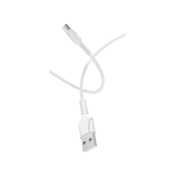 Кабель GoPower GP21T USB (m)-Type-C (m) 1.0м 3.0A 27W силикон белый (1/200/800)