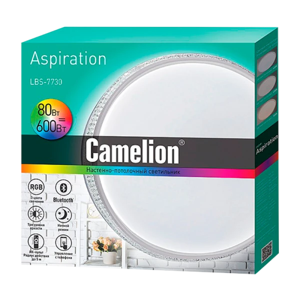 Светильник Управляемый Camelion LBS-7730 80W 230V белый