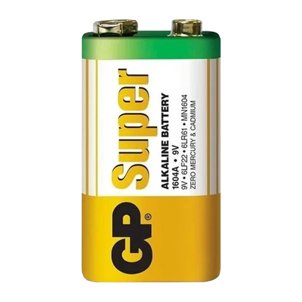 Батарейка GP Super Крона 6LR61 BL1 Alkaline 9V (1/10/200) R