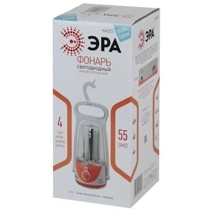 Фонарь туристический ЭРА KA55S 1.3W 55SMD от аккумулятора белый