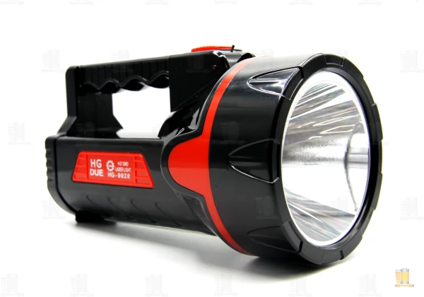 Фонарь туристический Без бренда 9928 10W от аккумулятора 2 режима черный