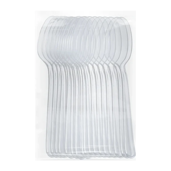 СТОЛОВАЯ ЛОЖКА AVIORA прозрачная, премиум, 50 шт/уп, полистирол (цена за штуку) (50/1500)