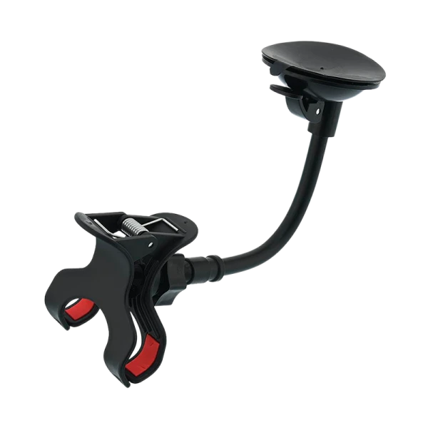 Держатель автомобильный GoPower GPA04 присоска черный (1/100)