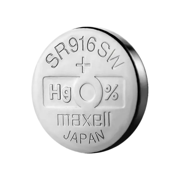 Батарейка Maxell 373 (SR916SW) BL1 Silver Oxide 1.55V 0%Hg (1/10/100)
