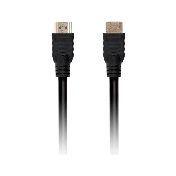 Кабель Smartbuy K-322 HDMI (m)-HDMI (m) 2.0м силикон ver.1.4 стаб.напр. черный (1/75)