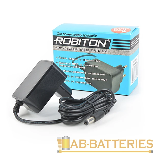 Блок питания ROBITON IR9-9W 5,5x2,5/12 (+)