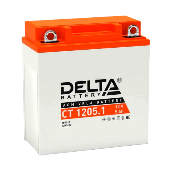 Аккумулятор для мототехники Delta CT 1205.1 (1/10)