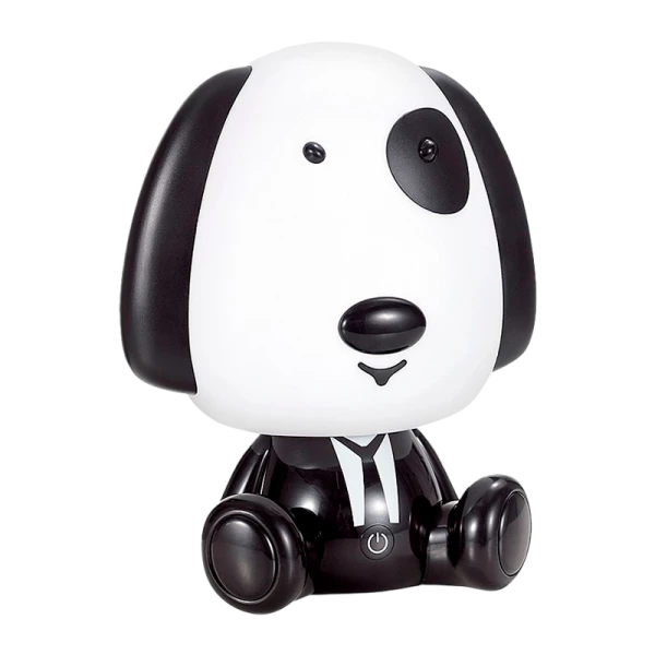 Светильник настольный Camelion KD-895 3W 230V на основании черный белый