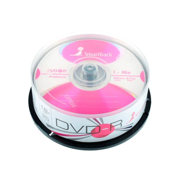 Диск DVD+R SmartTrack CB-25 4.7GB 16x 25шт. (25/250)