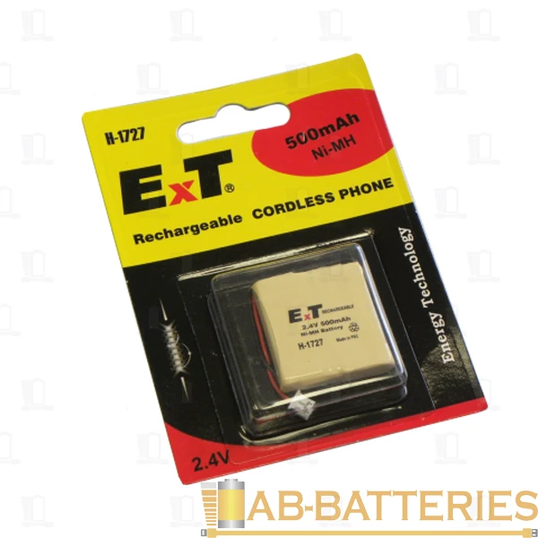 Аккумулятор ET H-1727 BL1 2.4V, 500mAh, Ni-Mh