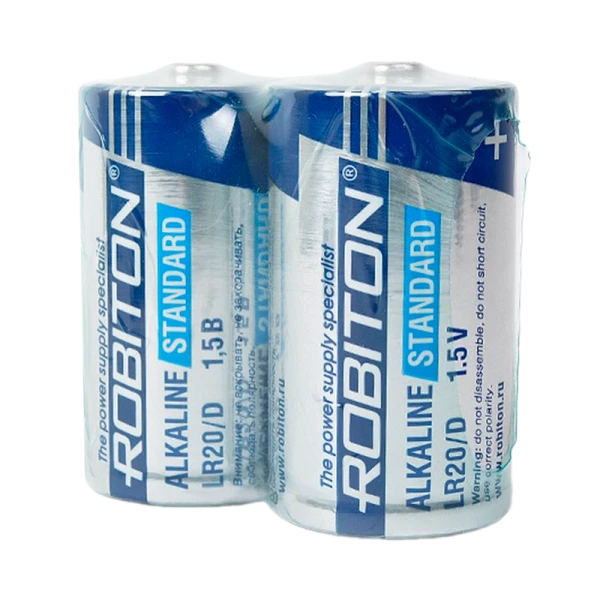Батарейка ROBITON STANDARD LR20 SR2&nbsp;&nbsp;в упак 12 шт (12/144)