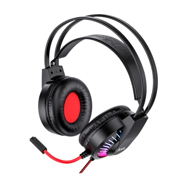 Наушники полноразмерные HOCO W105 с микр. игровые красный (1/30)