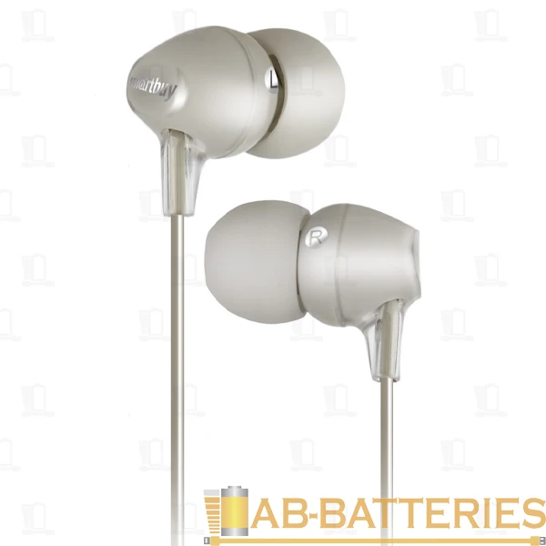 Наушники внутриканальные Smartbuy A8 серый (1/60)