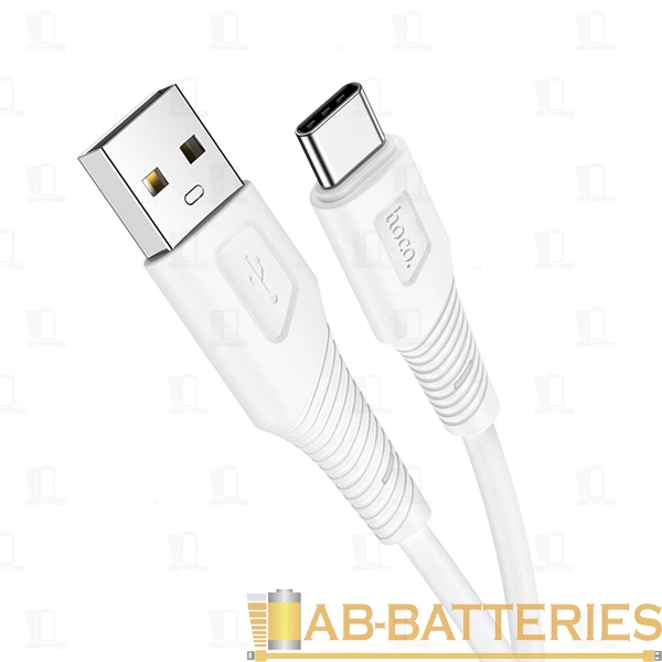 Кабель HOCO X58 USB (m)-Type-C (m) 1.0м 3.0A силикон белый (1/22/220)