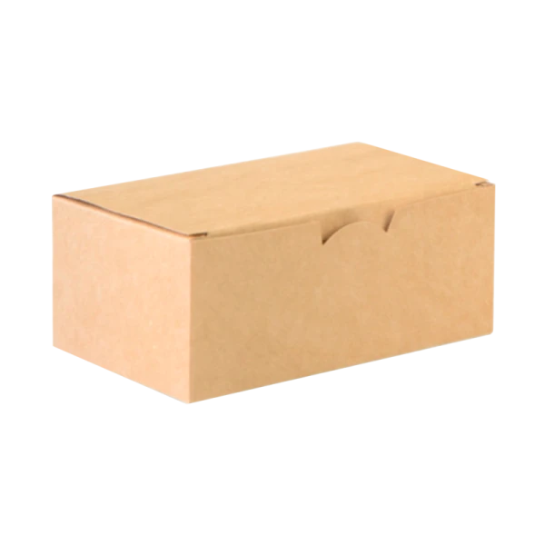 Коробка для наггетсов НЕПЛАСТИК, быстрая сборка, размер "L", картон, 150 х 91 х 70 мм, 50 шт/уп,