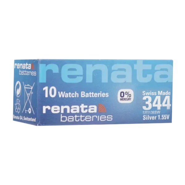 Батарейка Renata 344 Silver Oxide 1.55V (1/10/100)