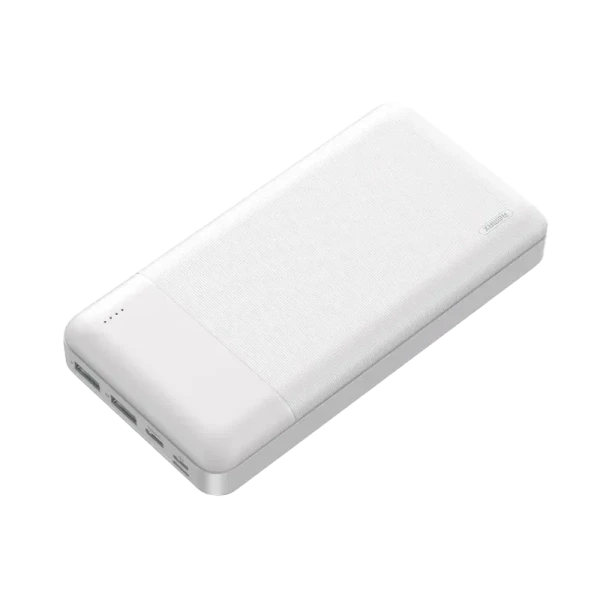 Внешний аккумулятор Remax RPP-166 20000mAh 2.1A 2USB/Type-C белый (1/16)