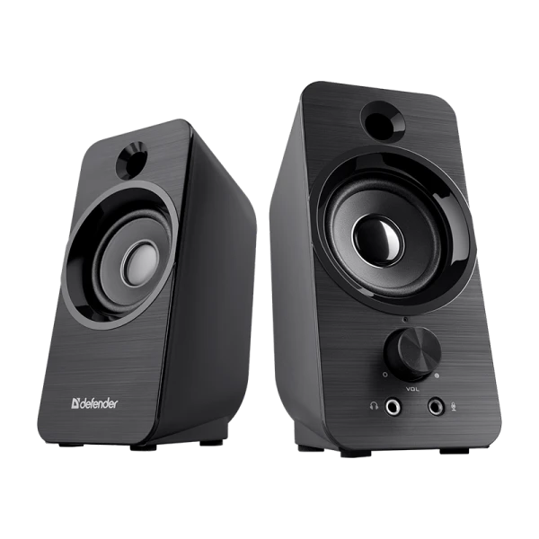 Колонки 2.0 Defender SPK-190 8W Jack 3.5mm черный (1/24)