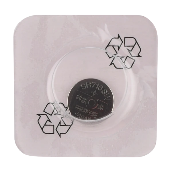 Батарейка Maxell 315 (SR716SW) BL1 Silver Oxide 1.55V 0%Hg (1/10/100)