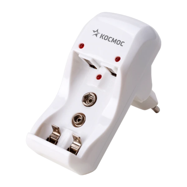 *З/У для аккумуляторов Космос 501 AA/AAA 2 слота (1/10/40) 