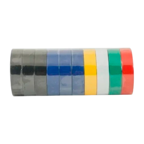 Изолента Еврогарант/EG ПВХ 15мм*10м ассорти (10/200)