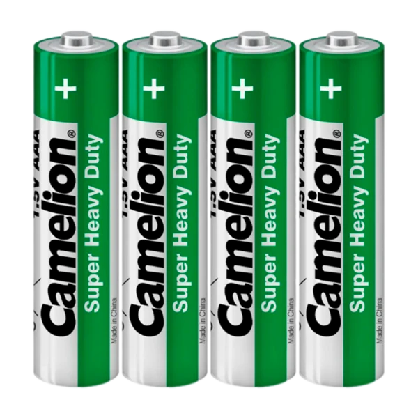 Батарейка Camelion Super R03 AAA Shrink 4 Heavy Duty 1.5V (4/60/1200/84000)