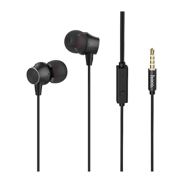 Наушники внутриканальные HOCO M51 с микр. черный (1/21/210)