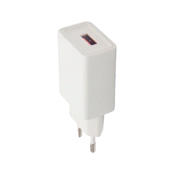 Сетевое З/У GoPower GP1U 1USB 2.4A 12W белый (1/120/480)