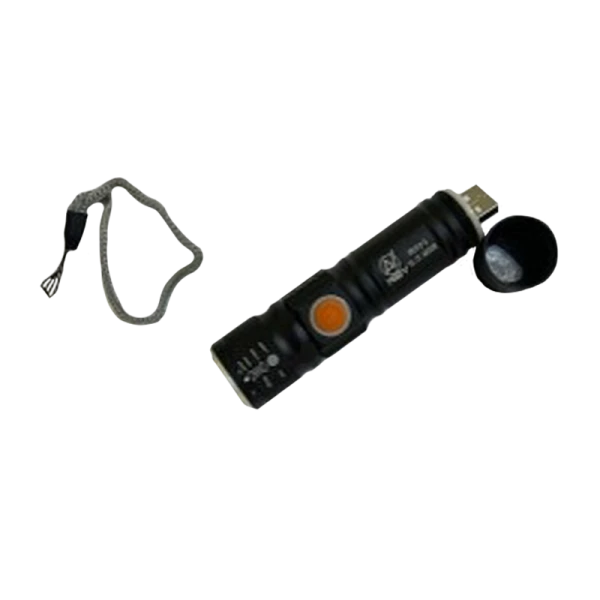 Фонарь туристический Без бренда 515 от аккумулятора 1USB 3 режима+ZOOM