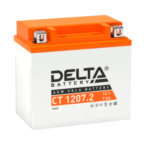 Аккумулятор для мототехники Delta CT 1207.2 (1/10)