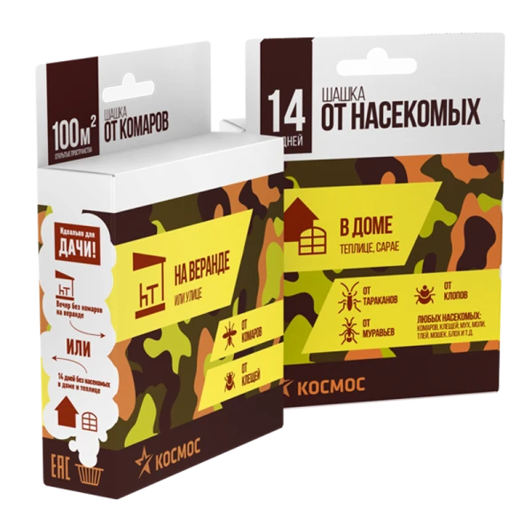 *Дымовая шашка Космос от насекомых мини 30гр 100м2