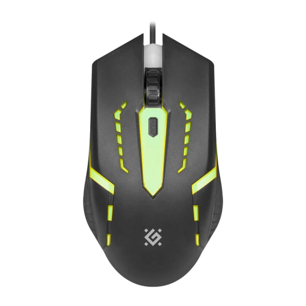 Мышь проводная Defender MB-600L Flash классическая USB черный (1/40)