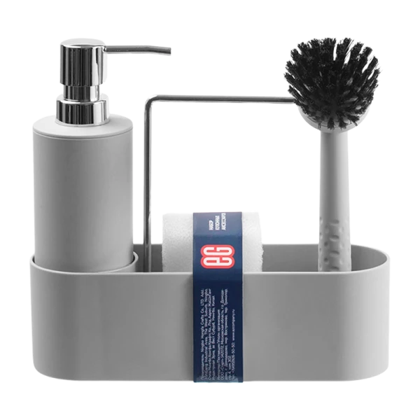 ЕГ Набор кухонных аксессуаров с подвесом серый (1/6/24)