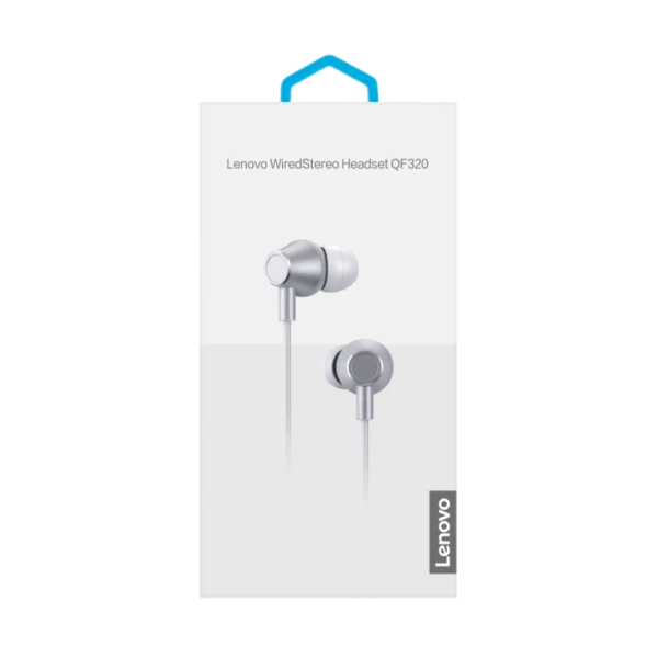 Наушники внутриканальные Lenovo QF320 с микр. белый
