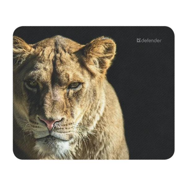 Коврик для мыши Defender Wild Animals 220x180x2мм ассорти (1/20/200)