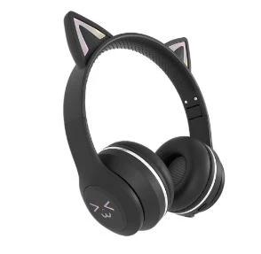 Наушники накладные MORE CHOICE HW25kids bluetooth 5.1 с микр. черный (1/16/32)