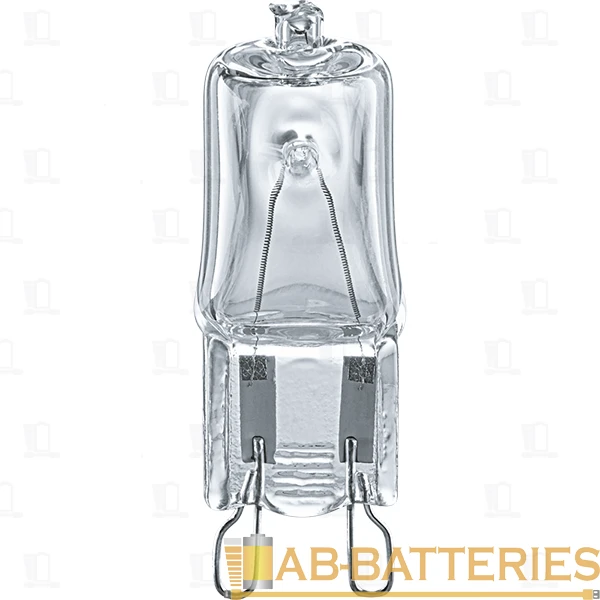 Лампа галогенная Navigator JCD9 G9 60W 3000К 230V капсула прозрачная (1/20/1000)