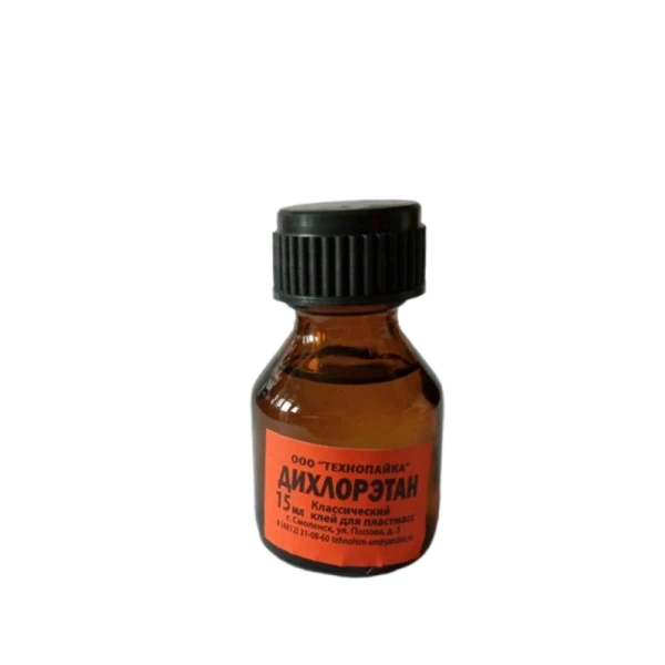 Клей для пластмасс светлый (дихлорэтан) 15 мл Технохим