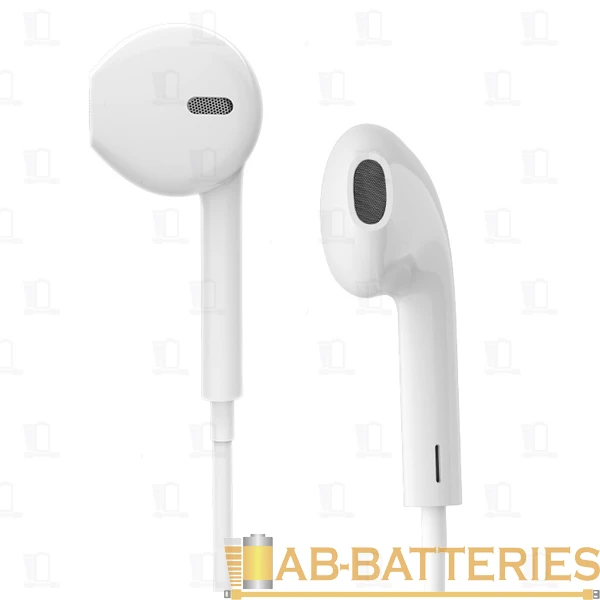 Наушники вставные Borofone BE22 bluetooth 4.2 с микр. белый (1/22/88)